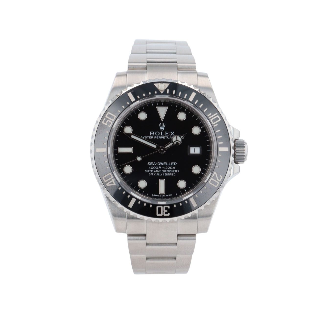 Rolex Sea Dweller Pre Owned Watch Ref 116600