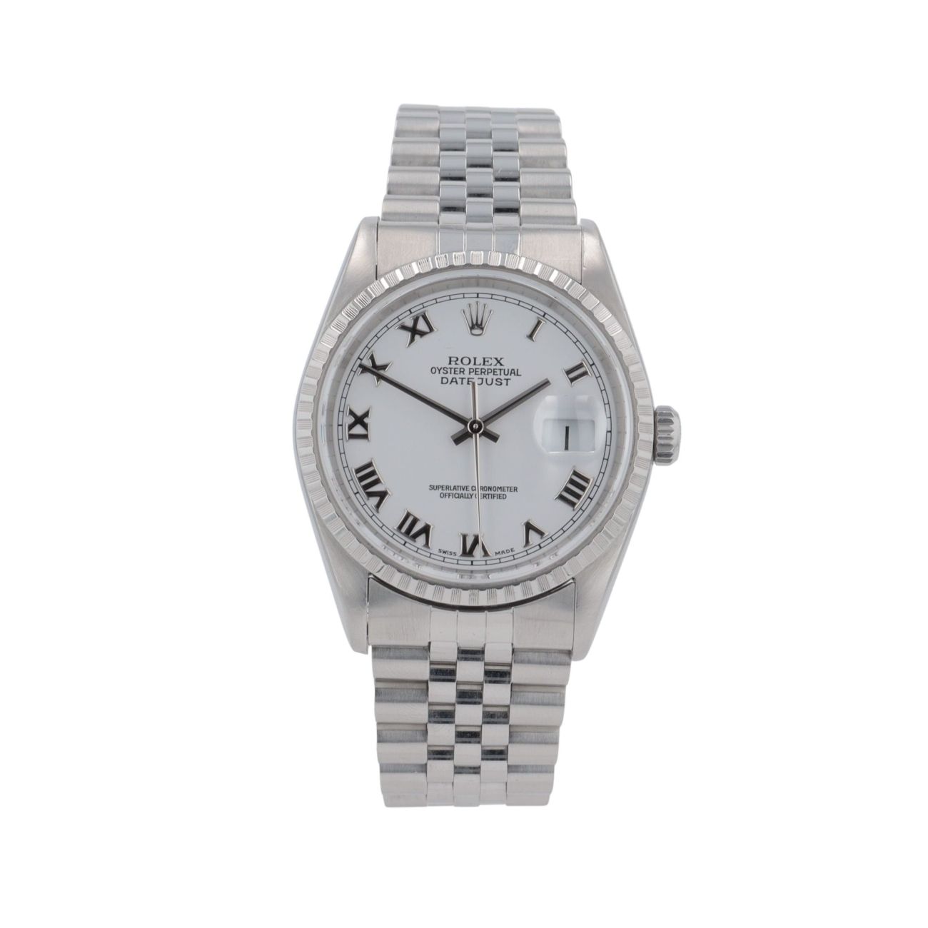 Rolex Datejust Pre Owned Watch Ref 16220