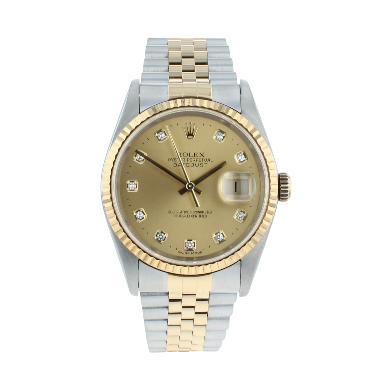Rolex Datejust Pre Owned Watch Ref 16233