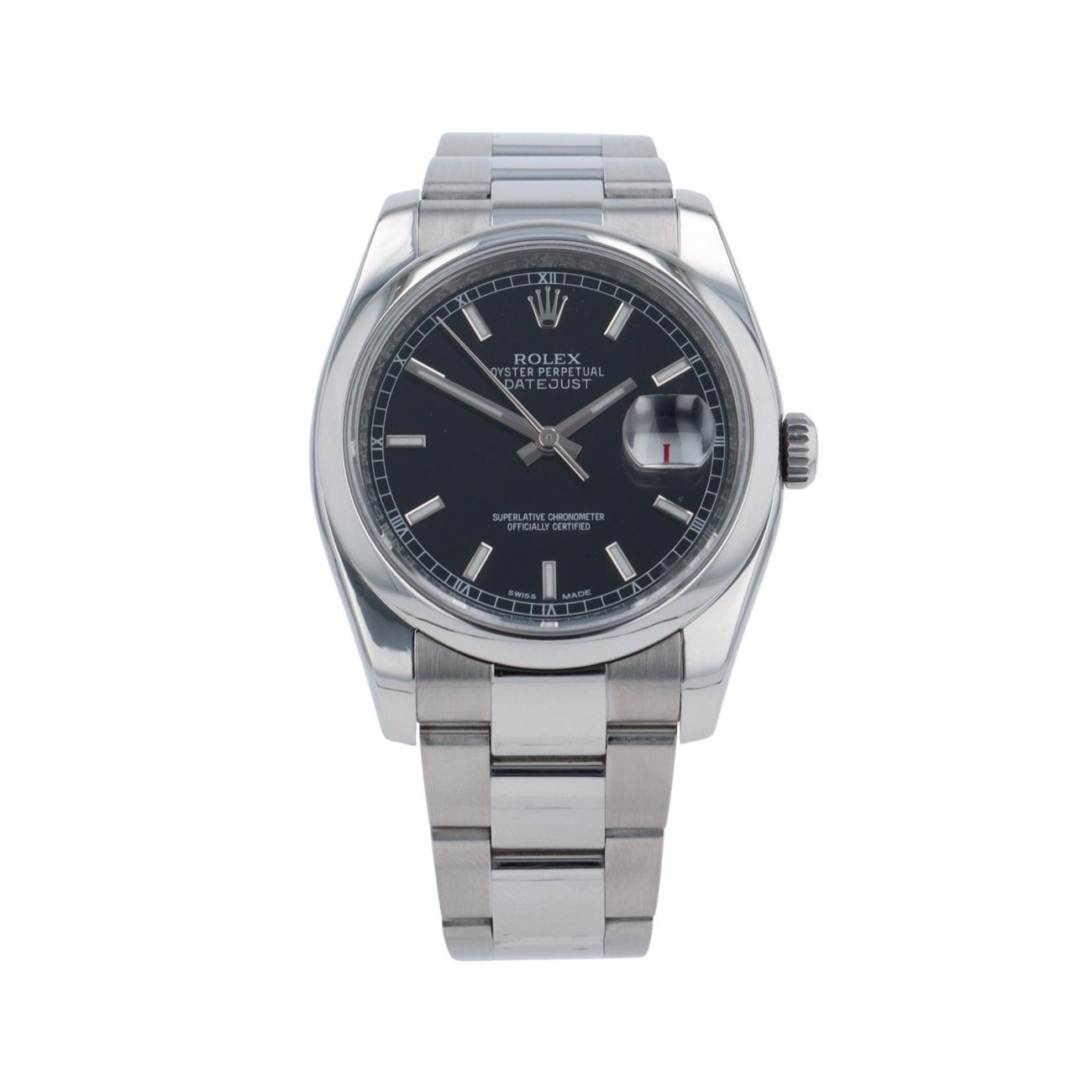 Rolex Datejust Pre Owned Watch Ref 116200