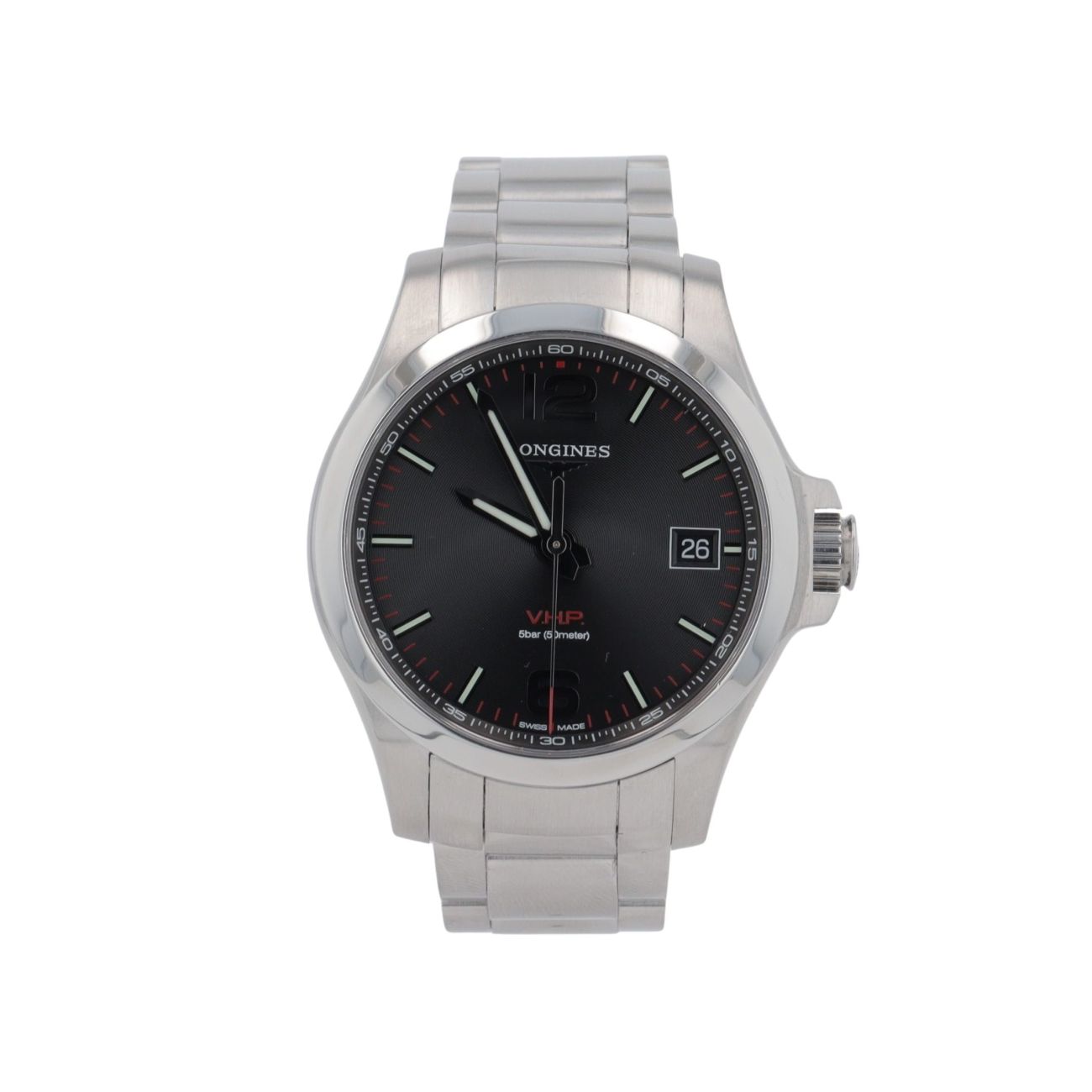 Longines Conquest V.H.P Pre Owned Watch Ref L3.716.4