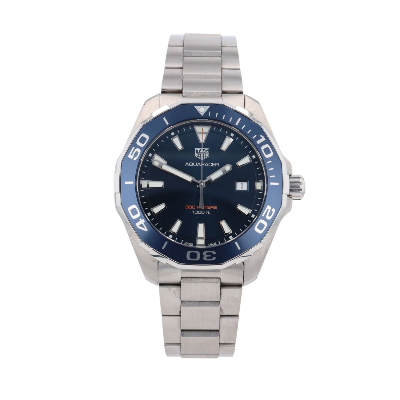Tag Heuer Aquaracer Pre Owned Watch Ref WAY101C