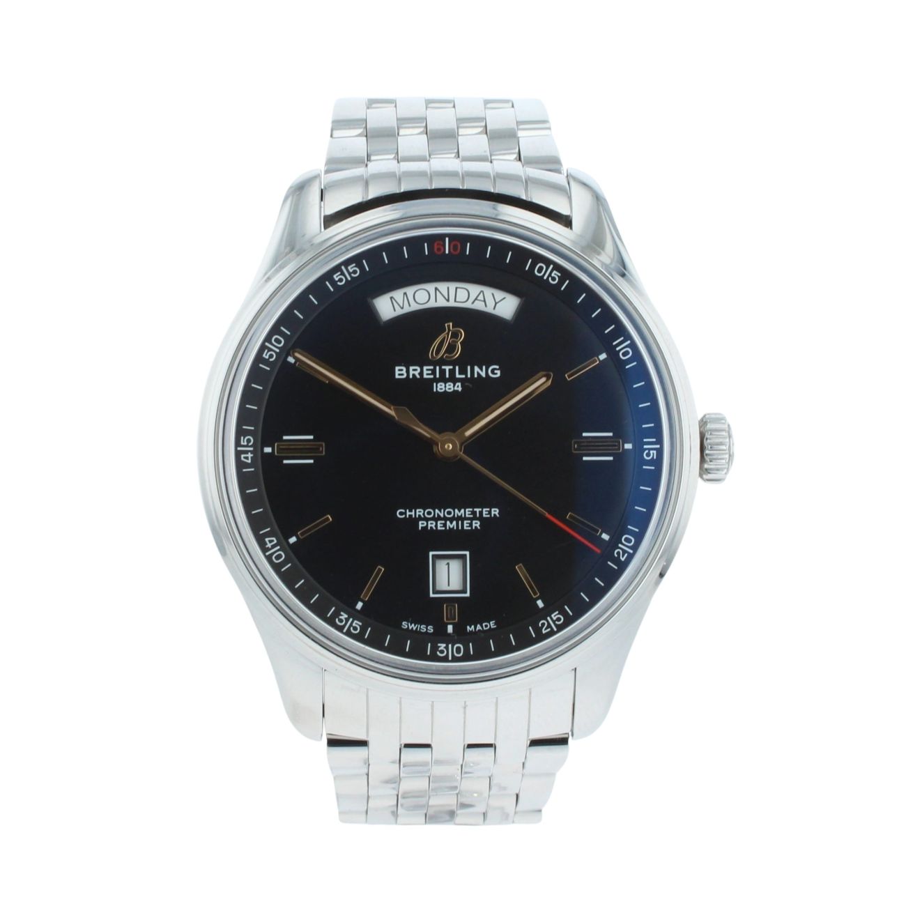 Breitling Premier Pre Owned Watch Ref A45340