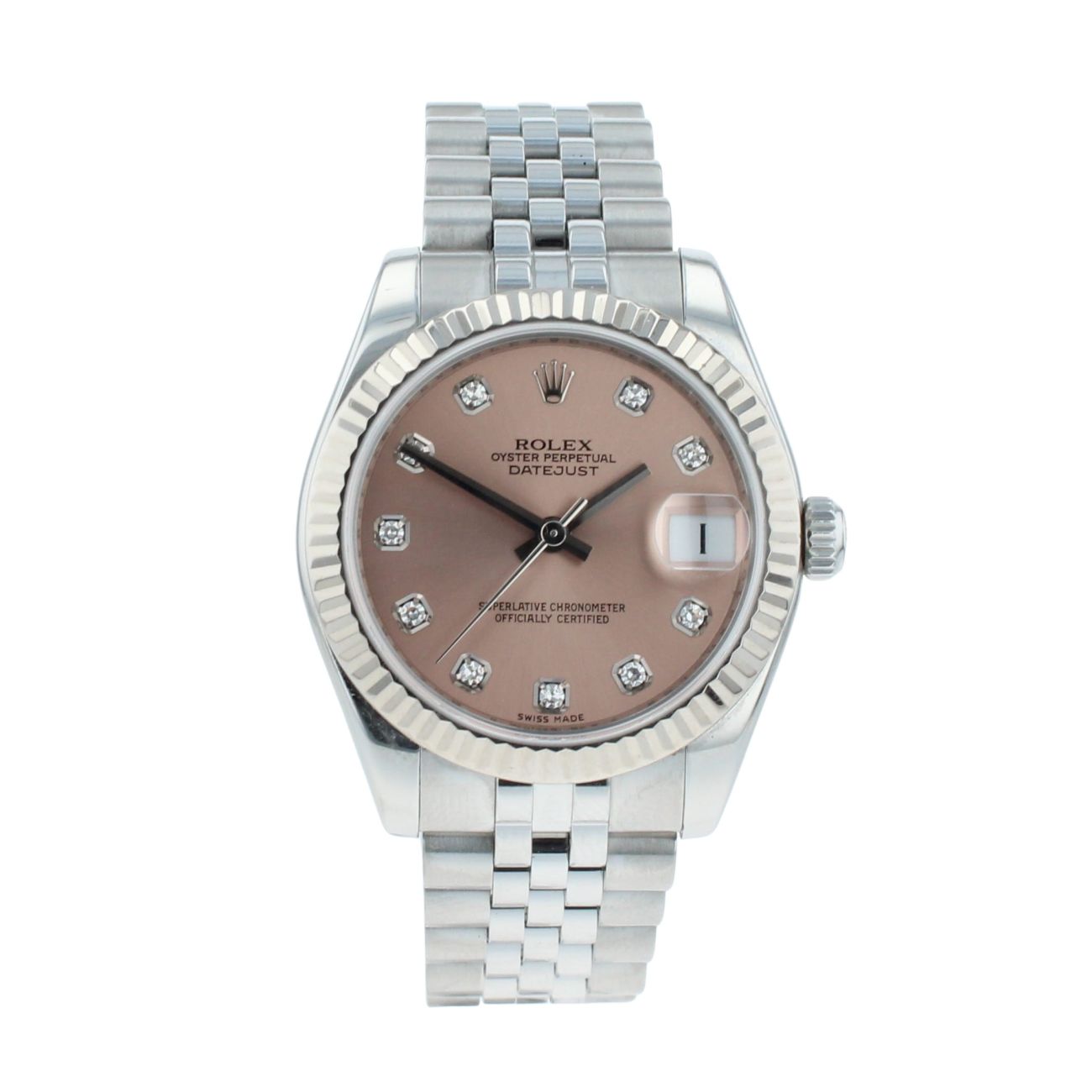 Rolex Datejust Pre Owned Watch Ref 178274