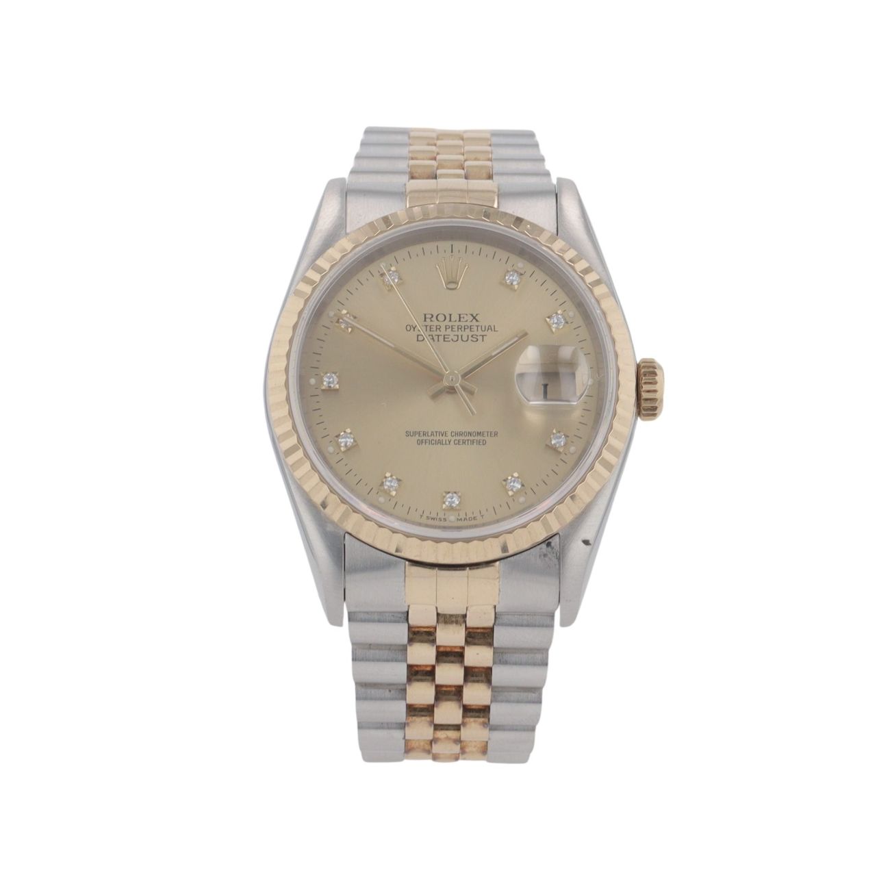 Rolex Datejust Pre Owned Watch Ref 16233