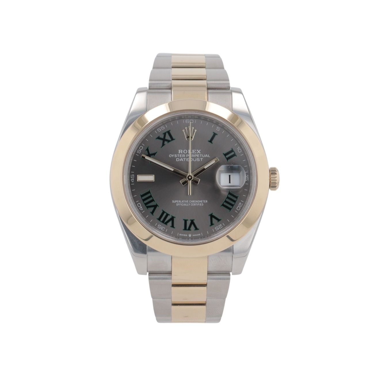 Rolex Datejust 'Wimbledon' Pre Owned Watch Ref 126303