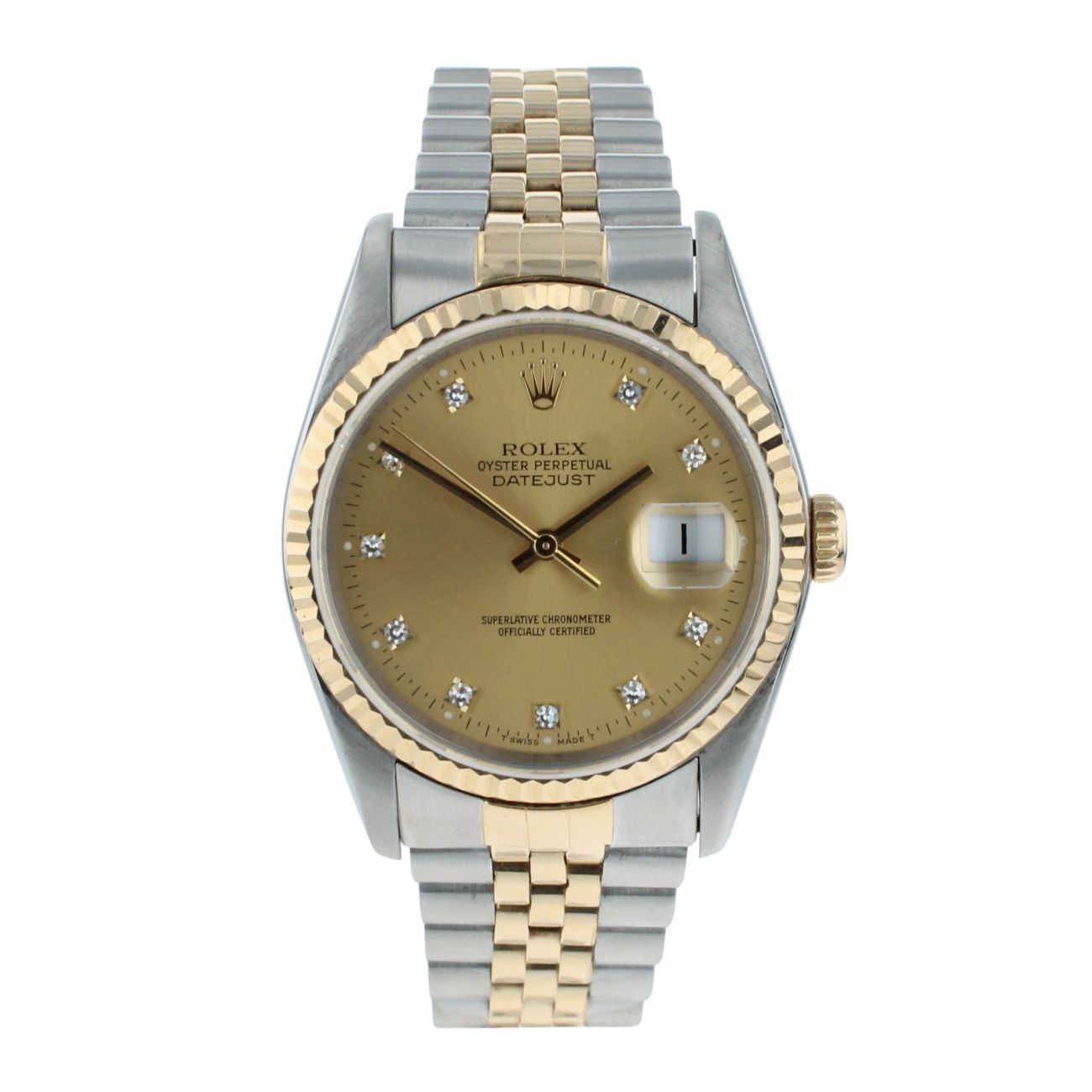 Rolex Datejust Pre Owned Watch Ref 16233