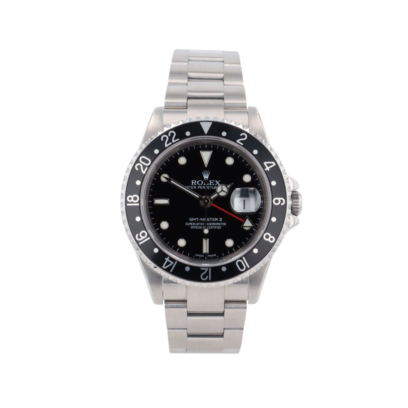 Rolex GMT Master II Pre Owned Watch Ref 16710