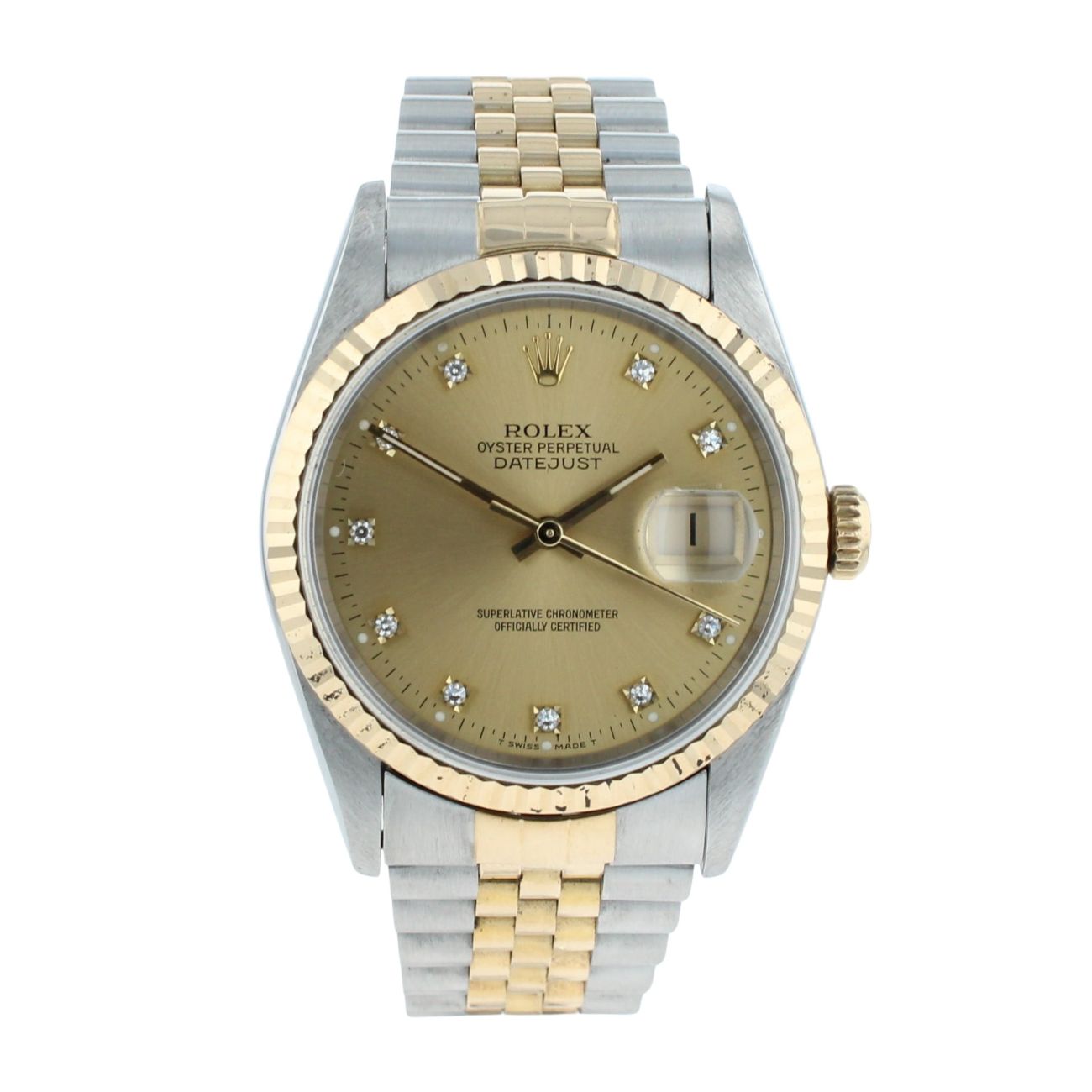 Rolex Datejust Pre Owned Watch Ref 16233