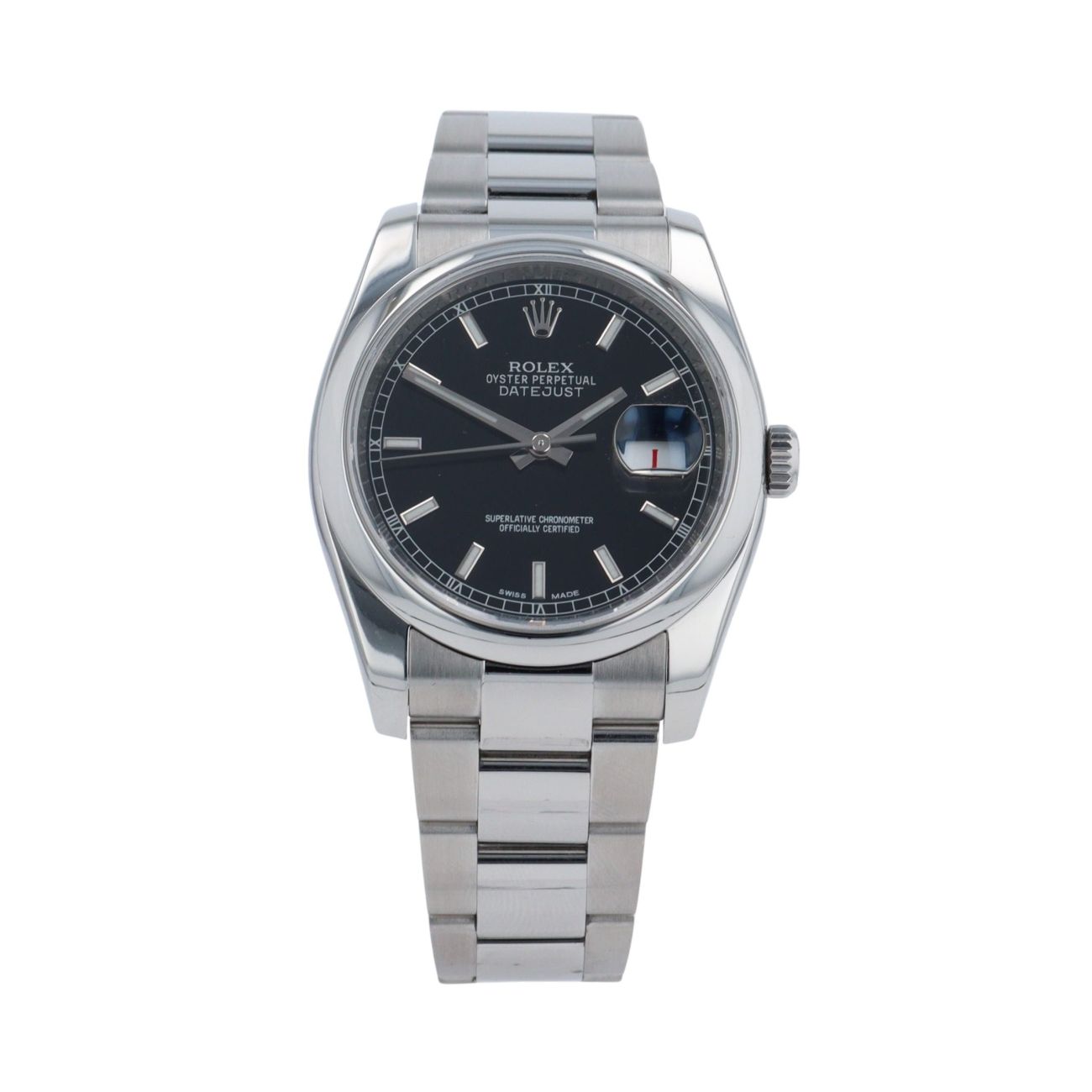 Rolex Datejust Pre Owned Watch Ref 116200