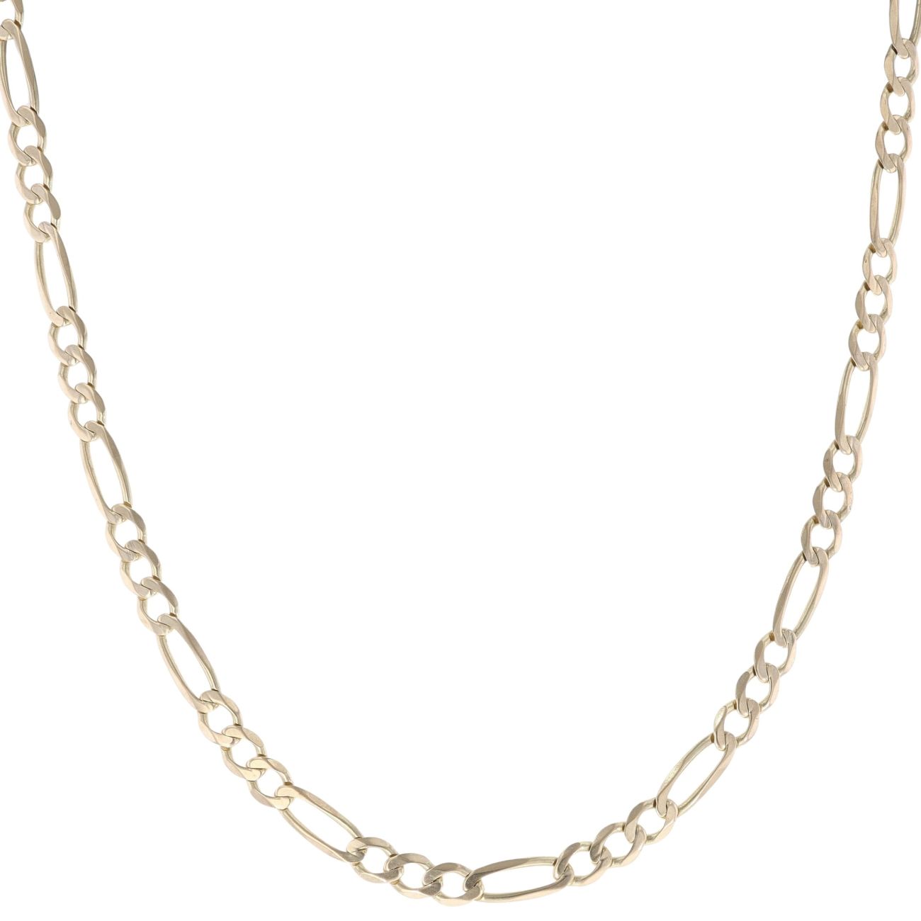 9ct Yellow Gold Figaro Chain 18"