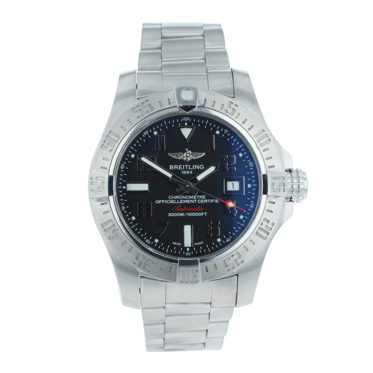 Breitling Avenger II Seawolf Pre Owned Watch Ref A17331