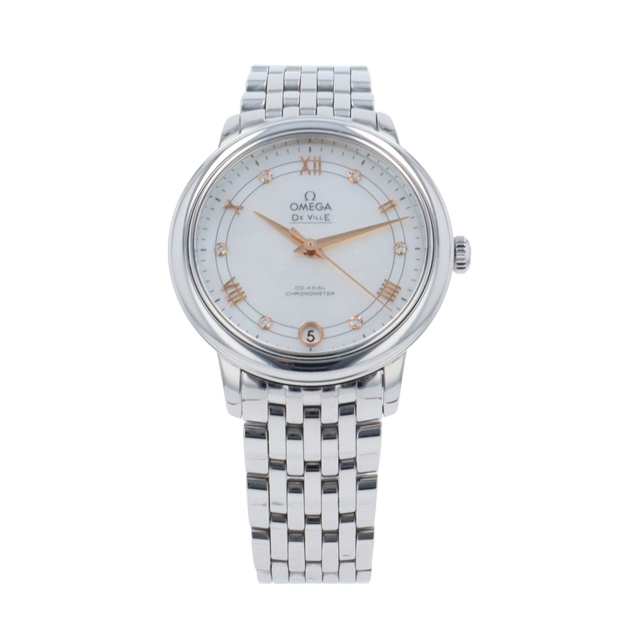 Omega De Ville Prestige Pre Owned Watch Ref 42410332055002