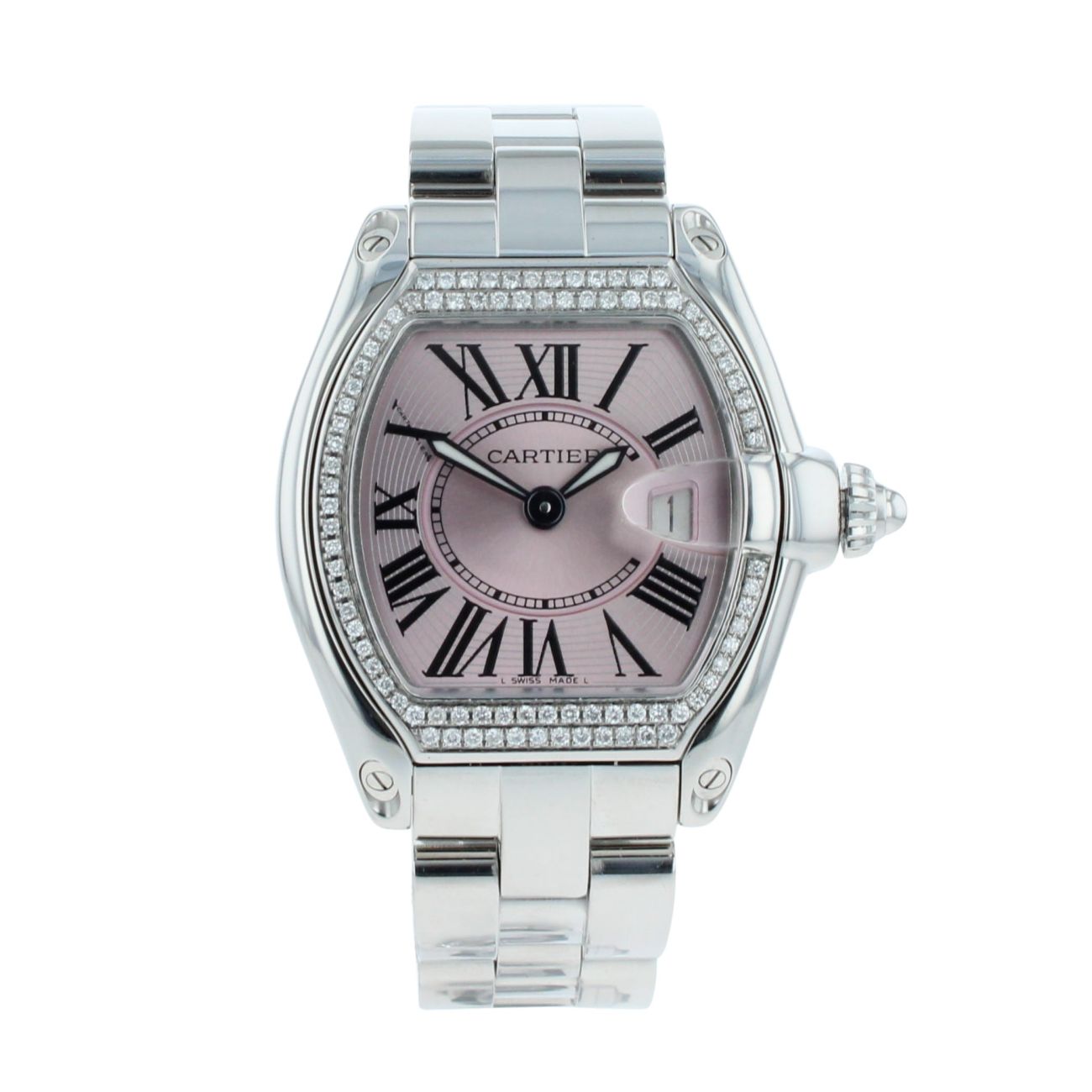 Cartier Custom Roadster Pre Owned Watch Ref 2675