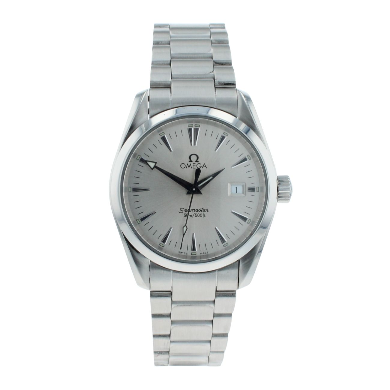 Omega Seamaster Aqua Terra Pre Owned Watch Ref 25183000