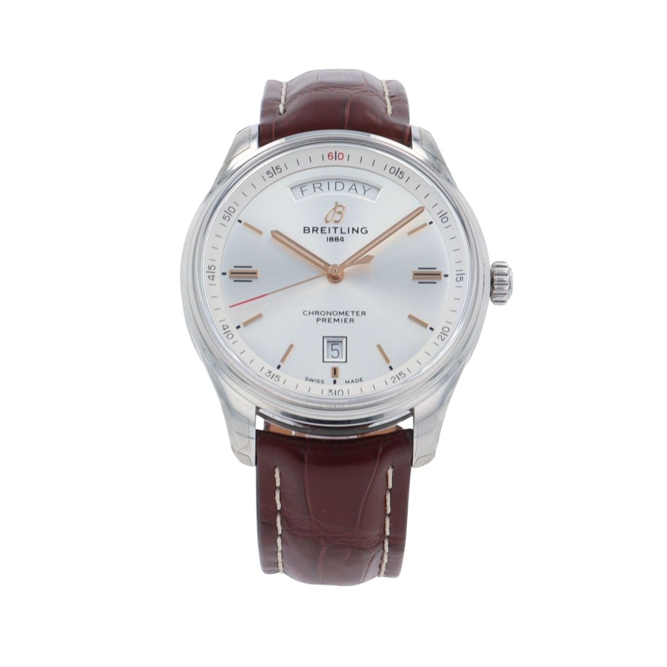 Breitling Premier Day & Date Pre Owned Watch Ref A453402