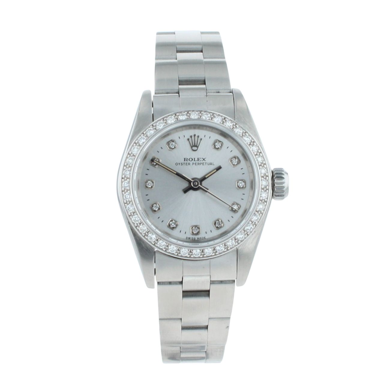 Rolex Custom Oyster Perpetual Pre Owned Watch Ref 67180