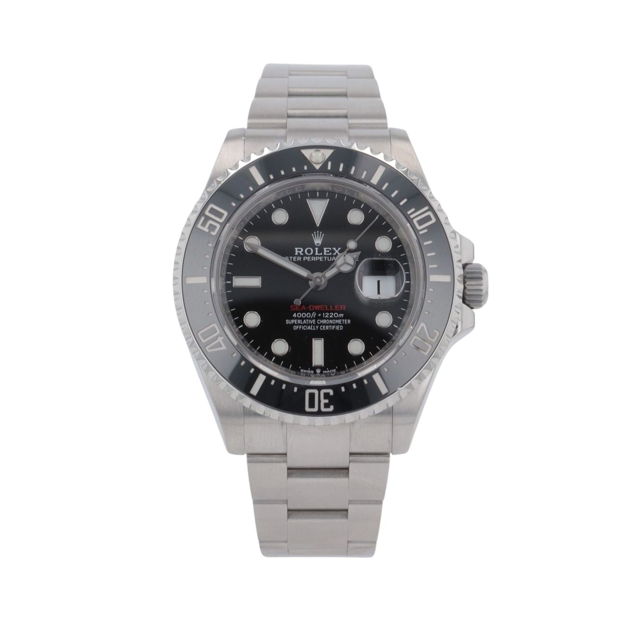 Rolex Sea Dweller Pre Owned Watch Ref 126600