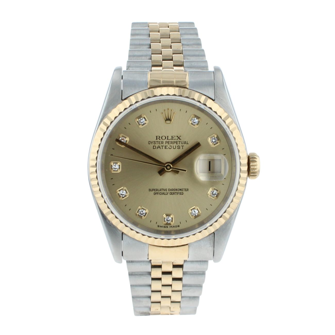 Rolex Datejust Pre Owned Watch Ref 16233