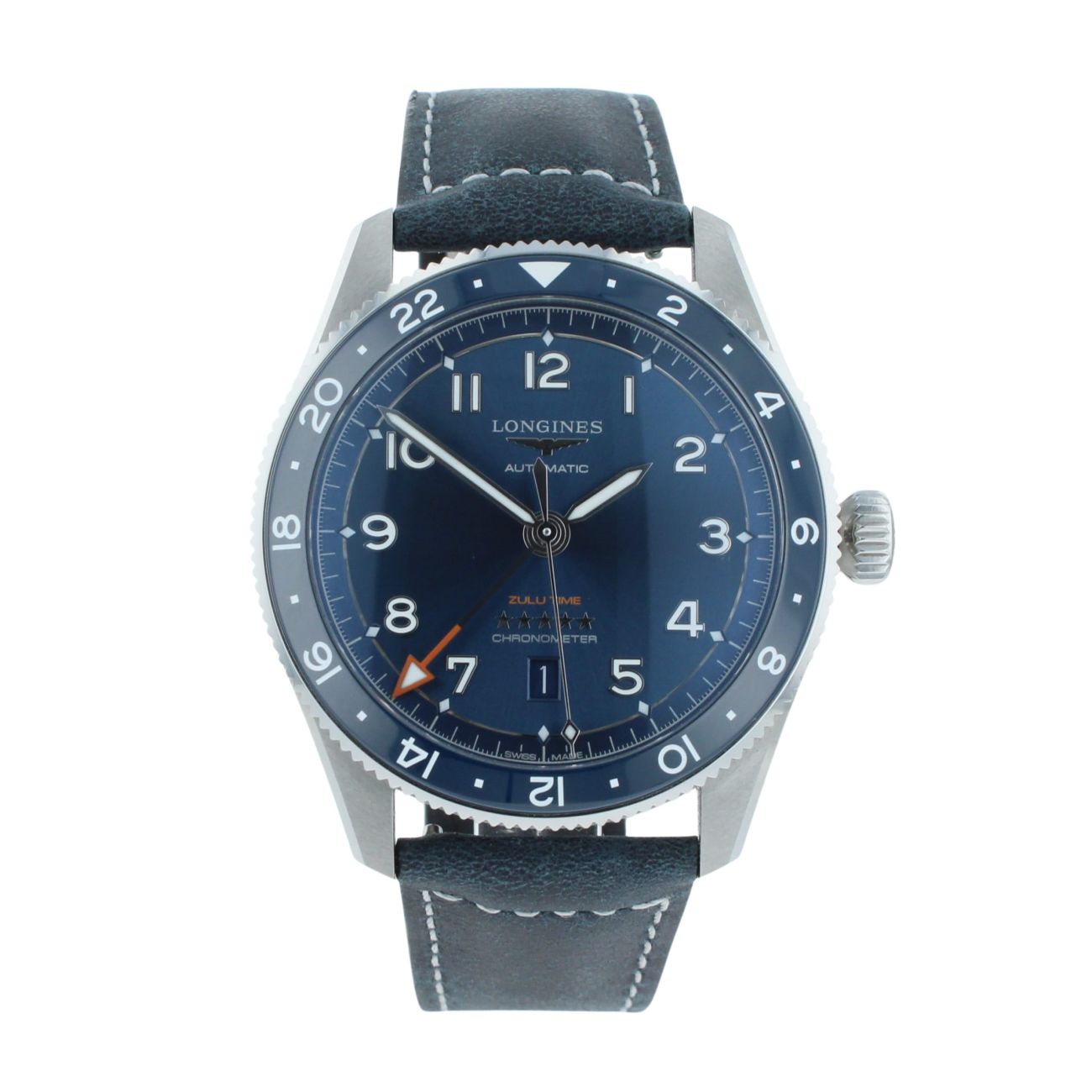 Longines Spirit Zulu Pre Owned Watch Ref L3.812.4