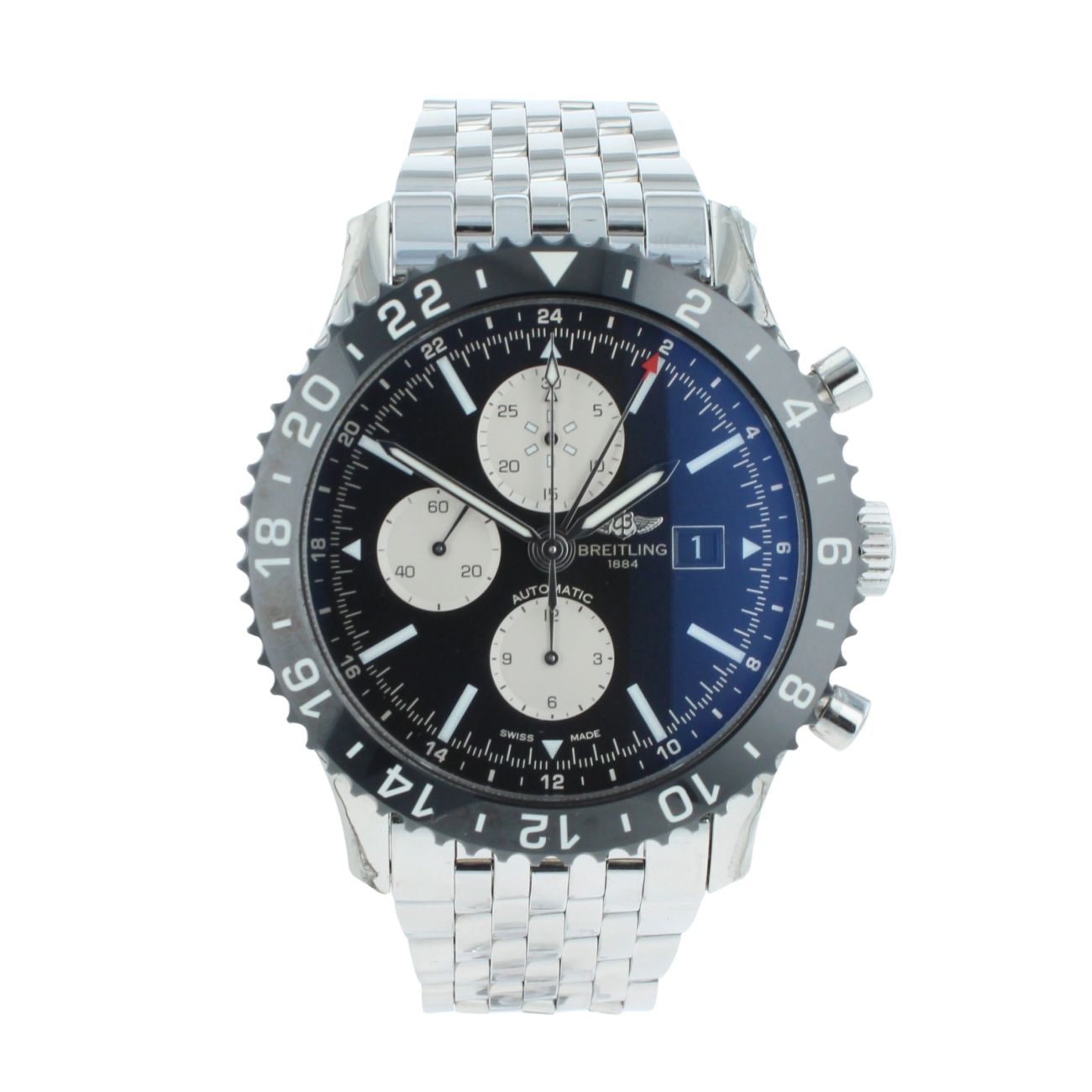 Breitling Chronoliner Pre Owned Watch Ref Y24310