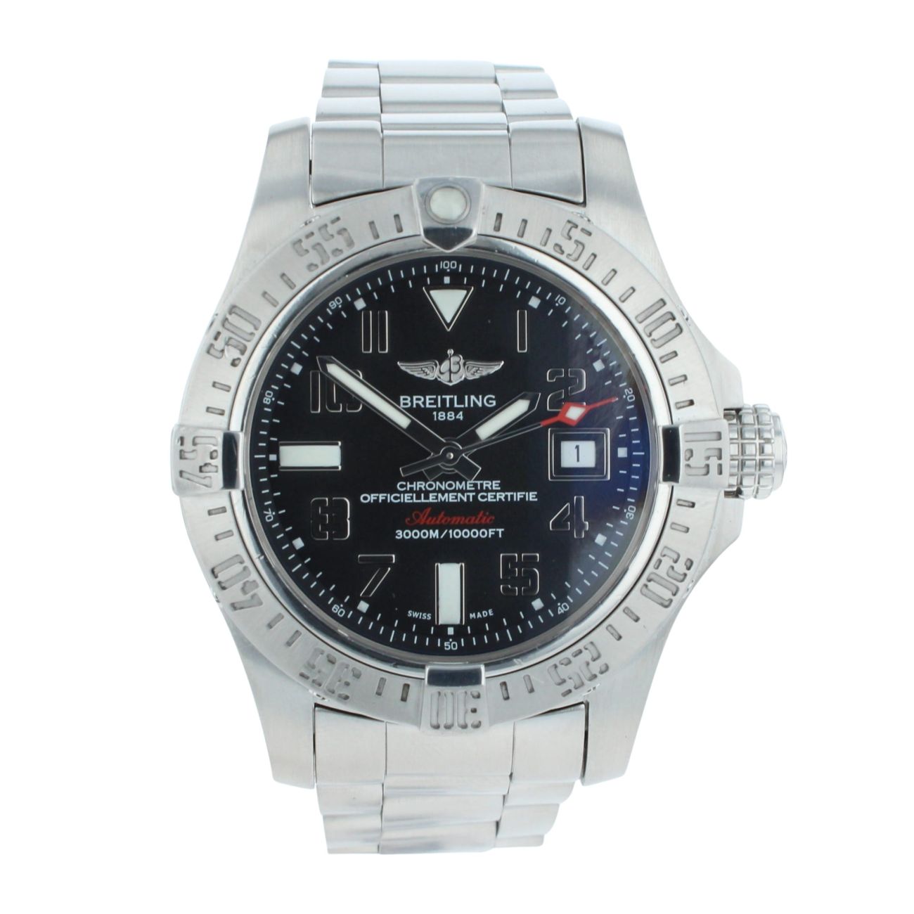 Breitling Avenger II Seawolf Pre Owned Watch Ref A17331