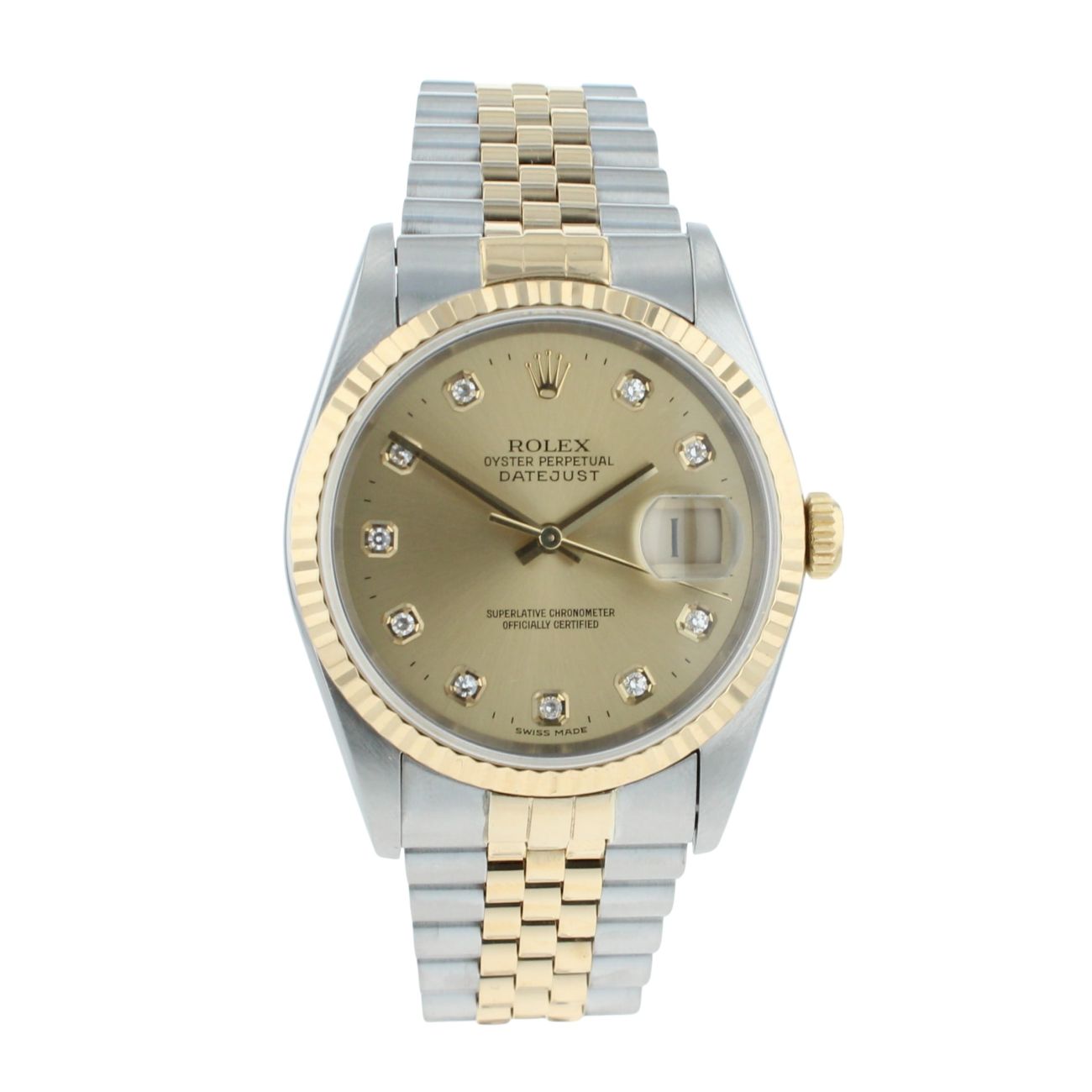 Rolex Datejust Pre Owned Watch Ref 16233