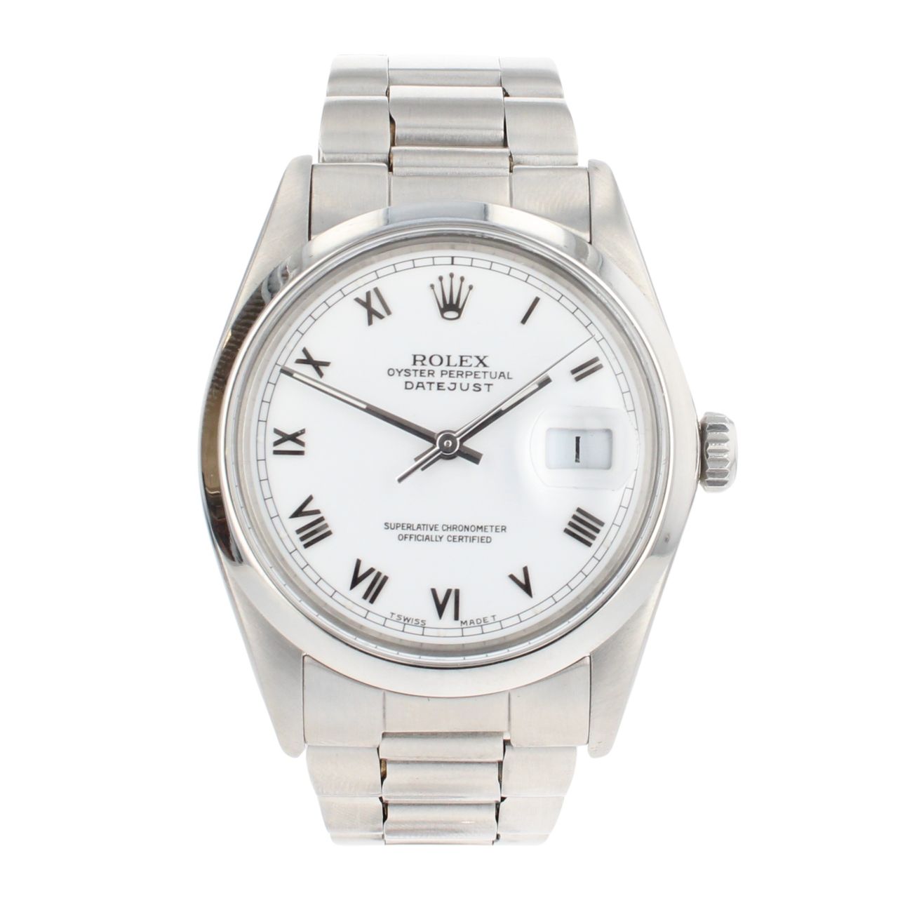 Rolex Datejust Pre Owned Watch Ref 16200