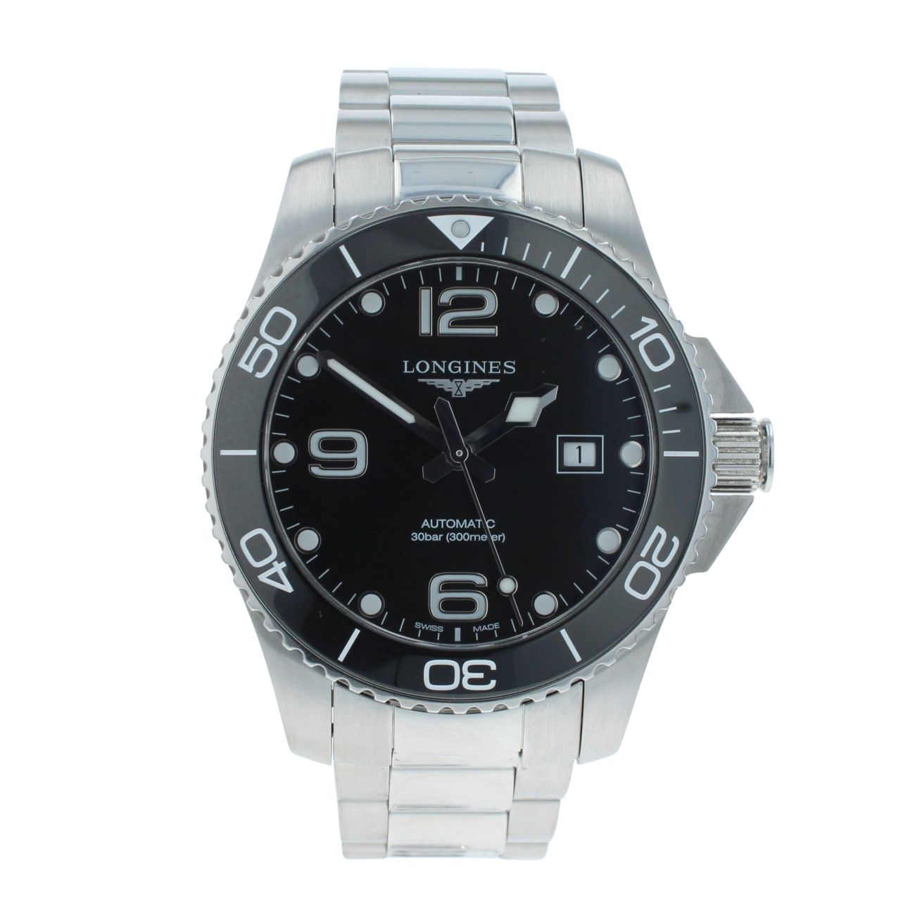 Longines Hydro Conquest Pre Owned Watch Ref L3.782.4