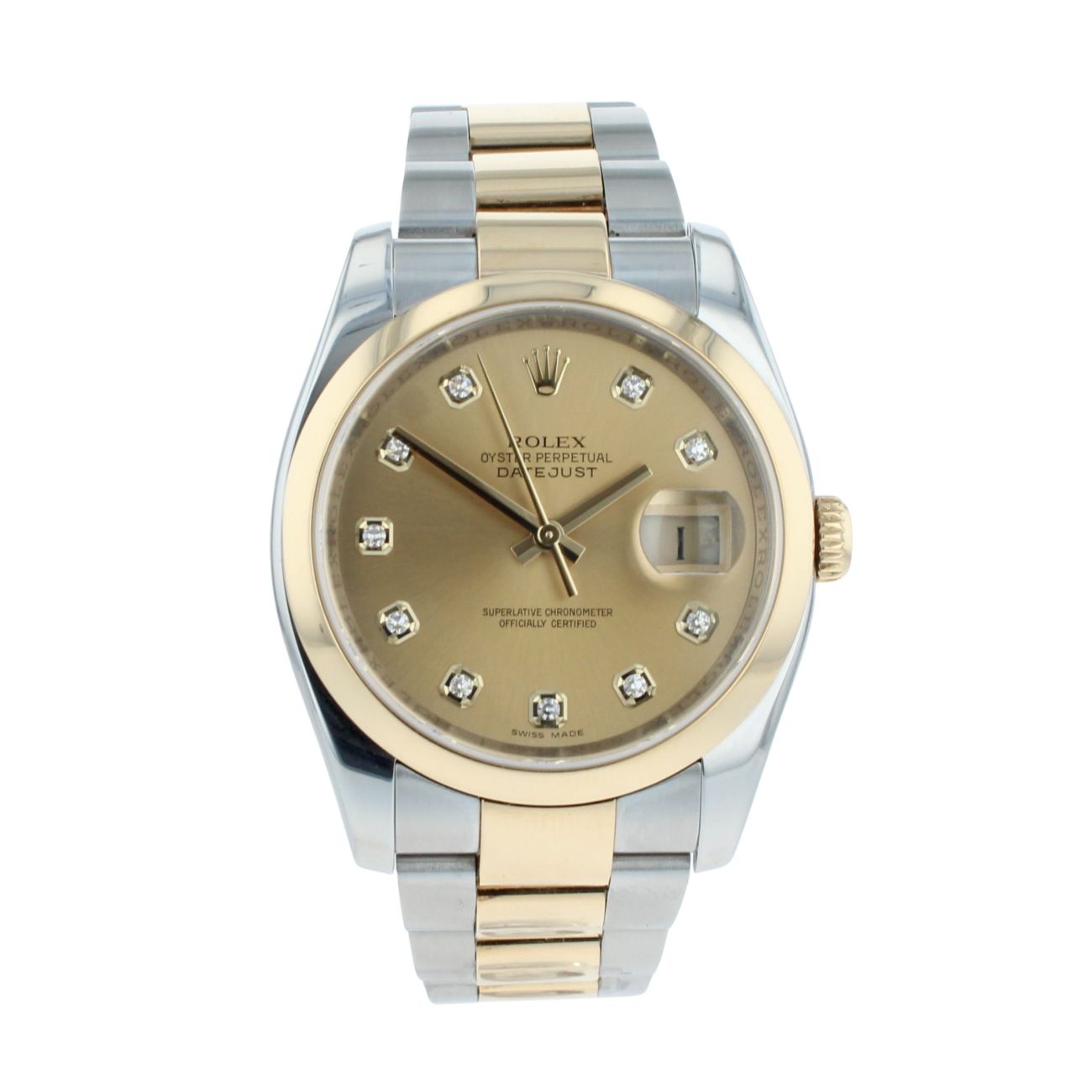 Rolex Datejust Pre Owned Watch Ref 116203