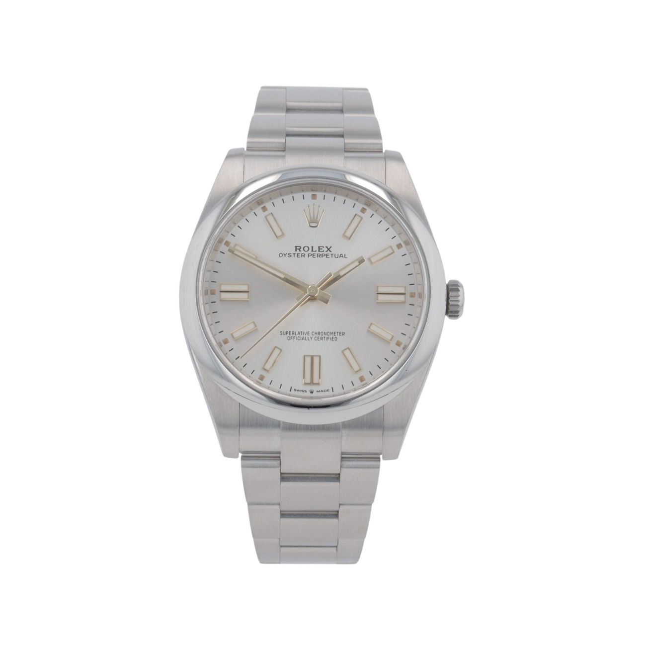 Rolex Oyster Perpetual Pre Owned Watch Ref 124300