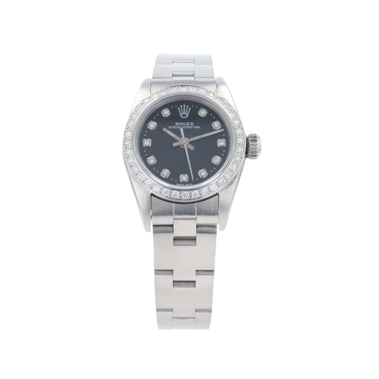 Rolex Custom Oyster Perpetual Pre Owned Watch Ref 67180