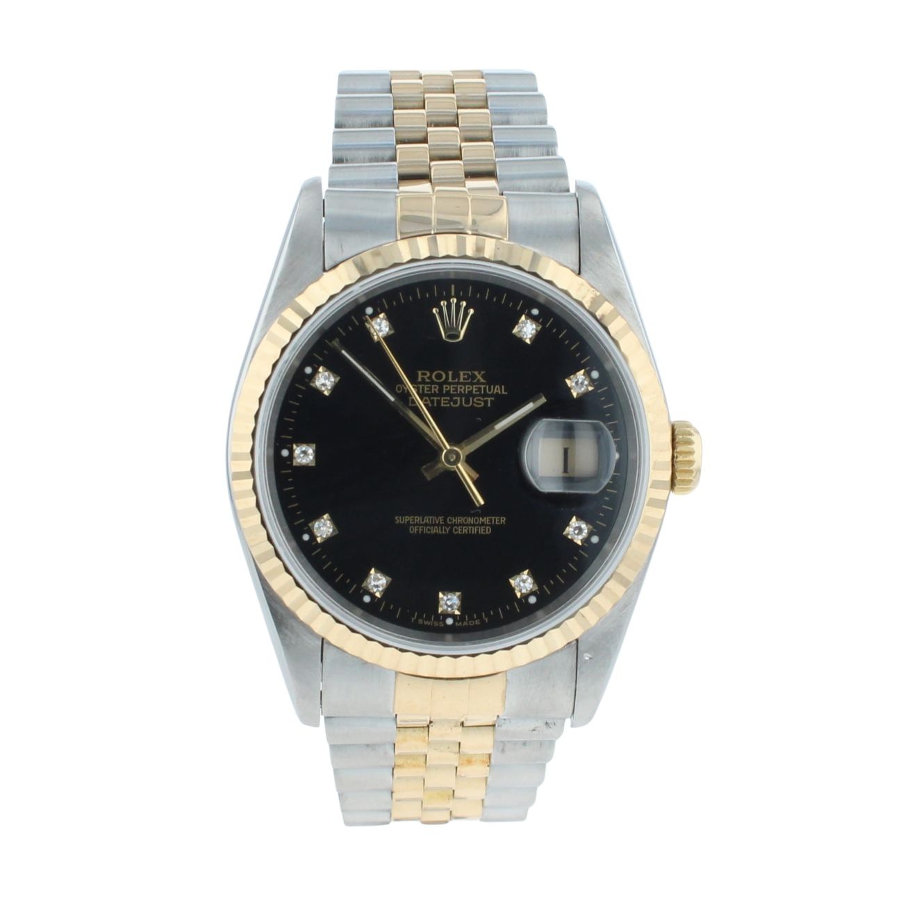 Rolex Datejust Pre Owned Watch Ref 16233
