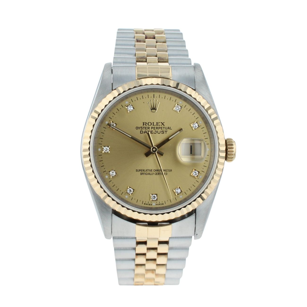 Rolex Datejust Pre Owned Watch Ref 16233