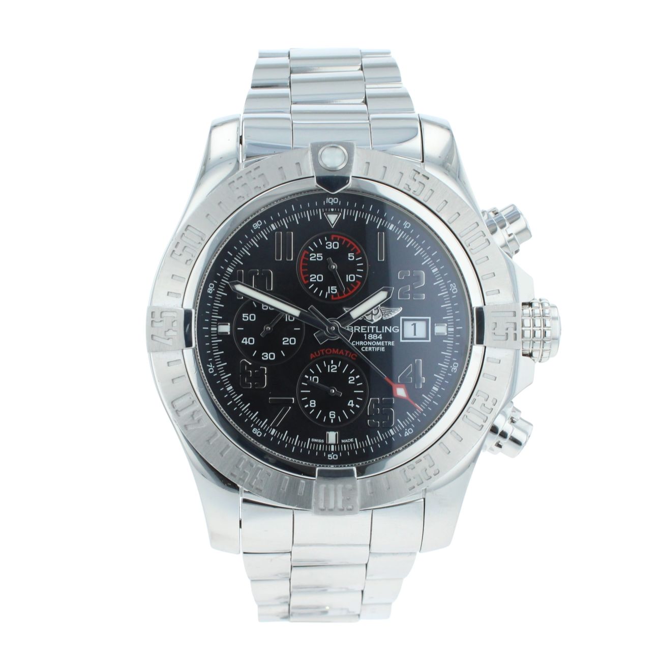 Breitling Super Avenger Pre Owned Watch Ref A13371