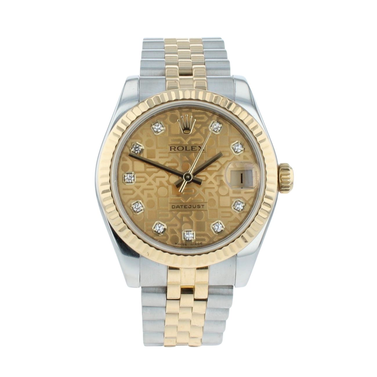 Rolex Datejust Pre Owned Watch Ref 178273