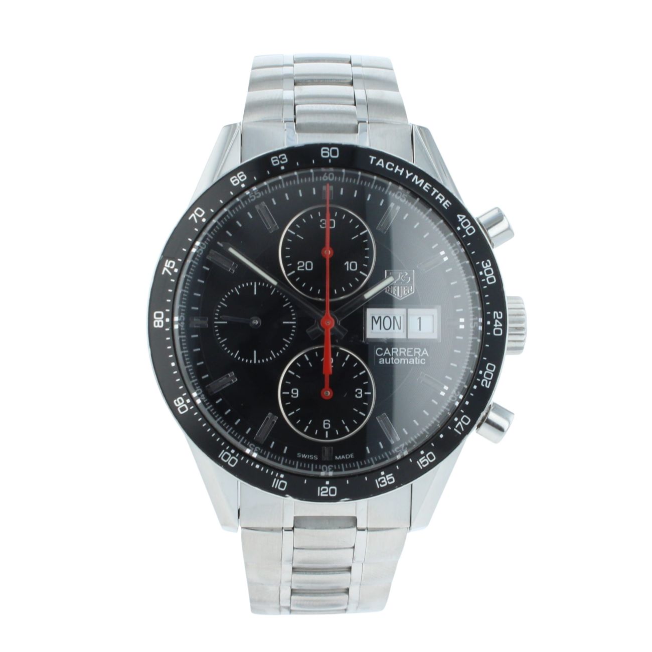 Tag Heuer Carrera Pre Owned Watch Ref CV201AH