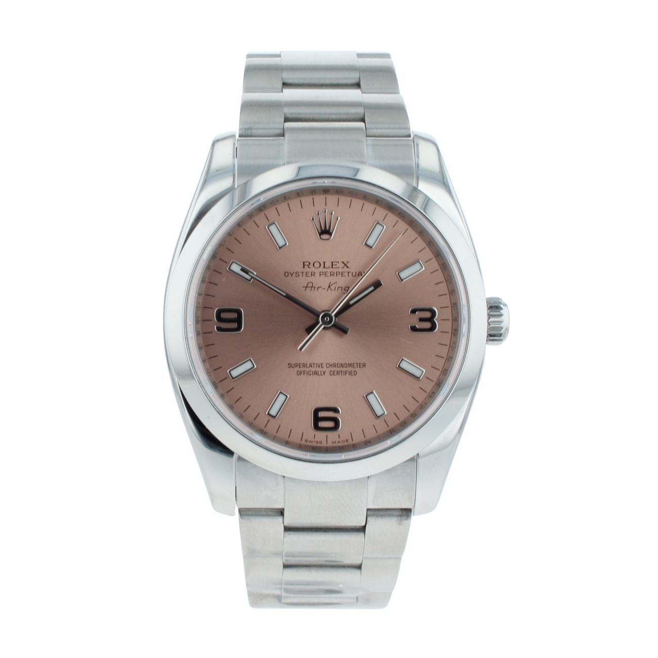 Rolex Oyster Perpetual Pre Owned Watch Ref 114200