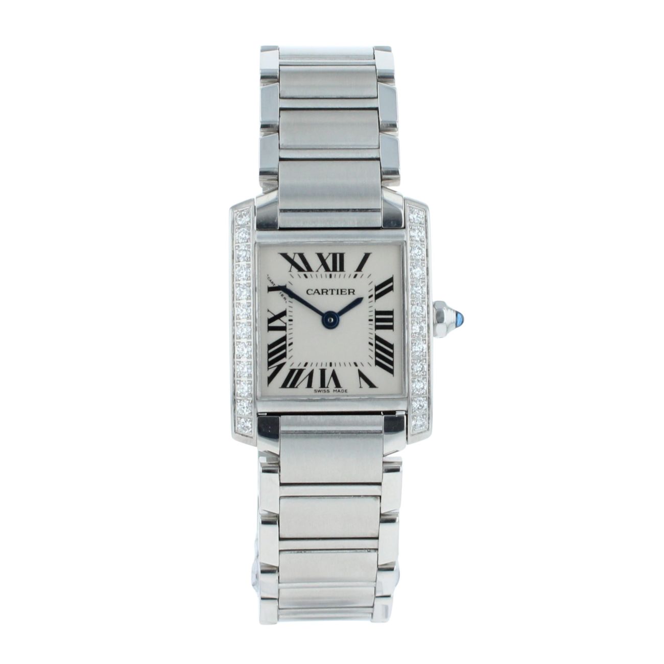 Cartier Custom Tank Pre Owned Watch Ref 2384 (W51008Q3)