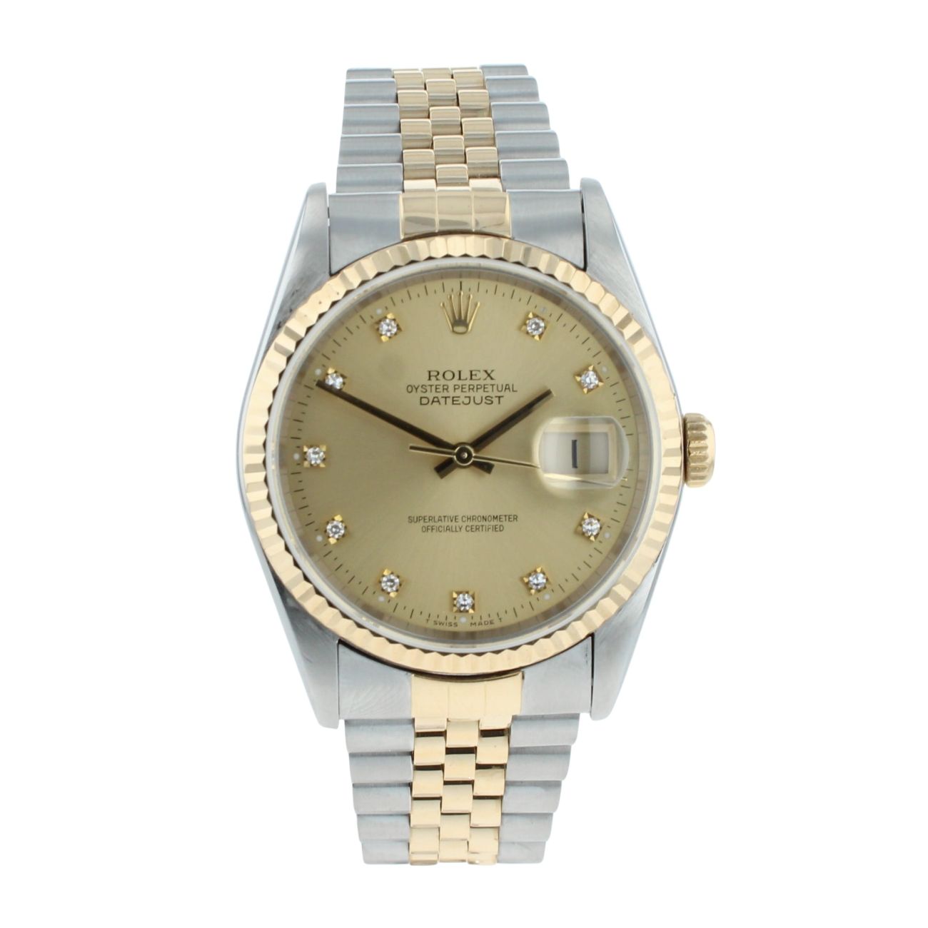 Rolex Datejust Pre Owned Watch Ref 16233