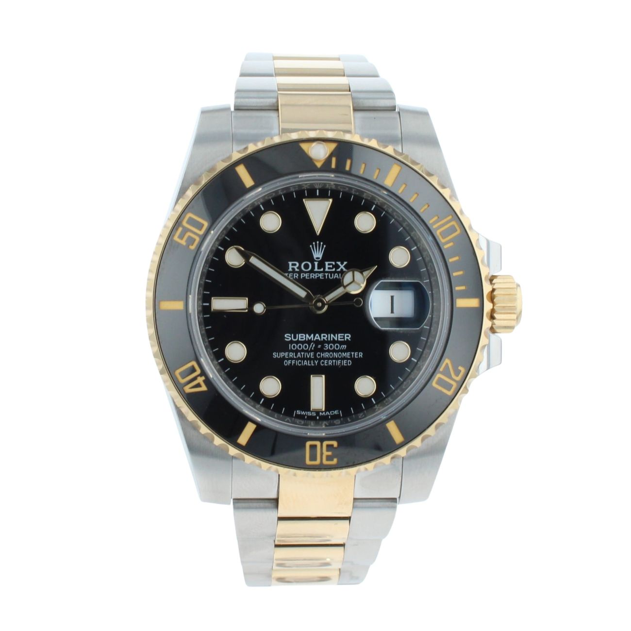 Rolex Submariner Pre Owned Watch Ref 116613LN