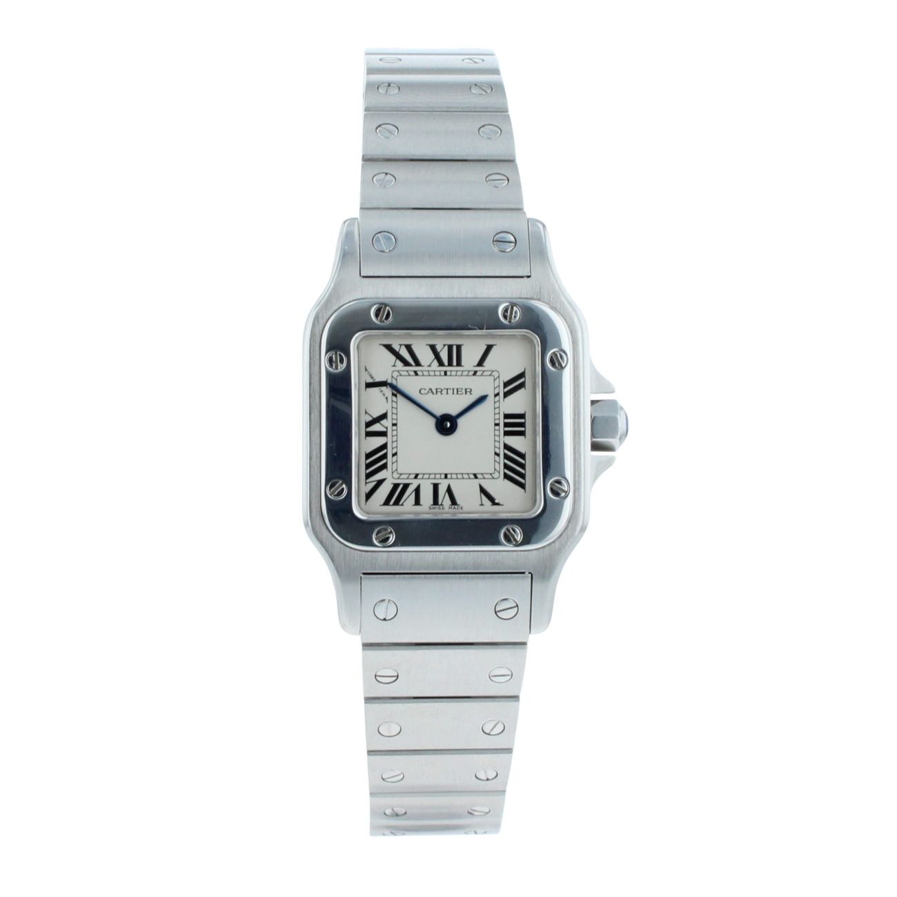 Cartier Santos Galbee Pre Owned Watch Ref 1565