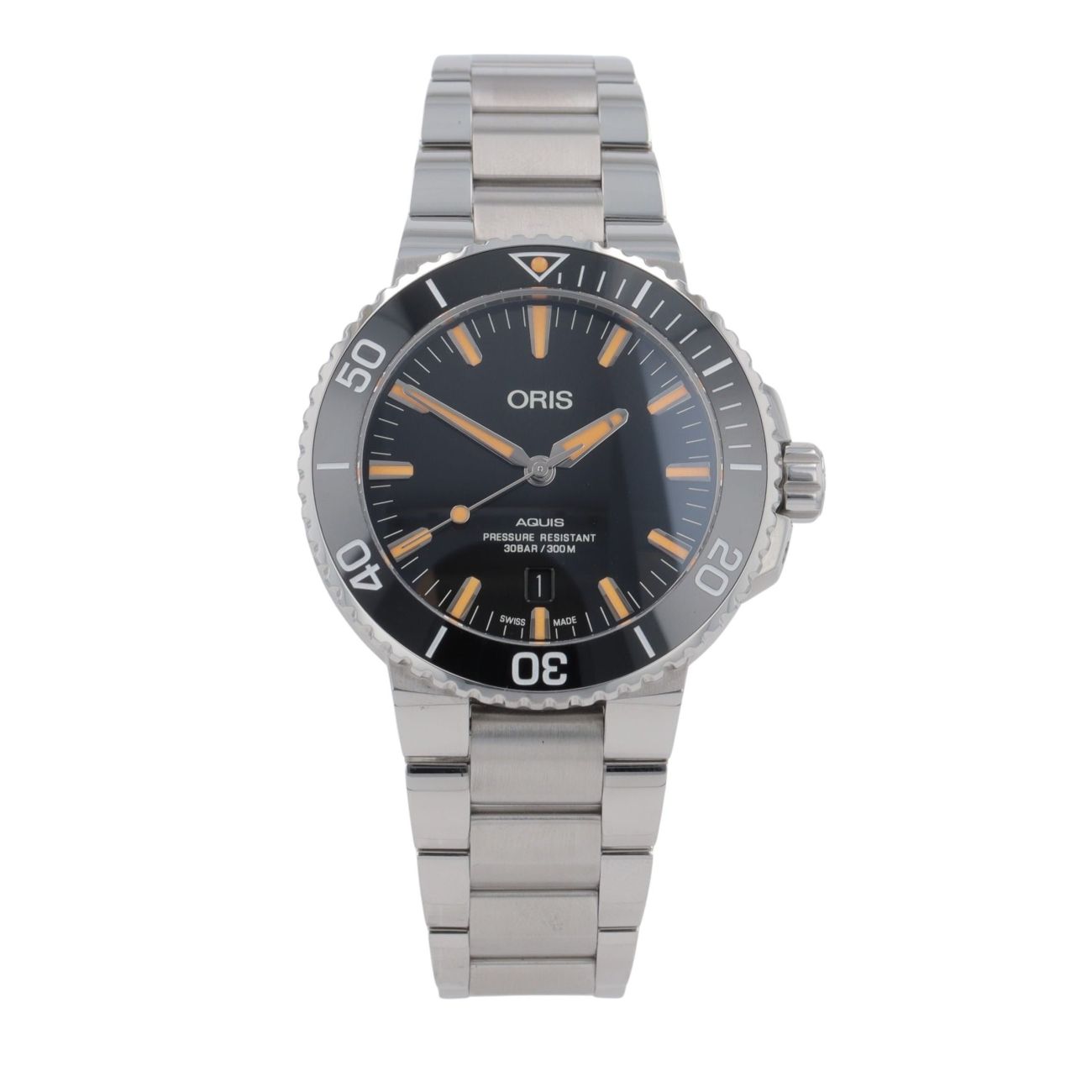 Oris Aquis Pre Owned Watch Ref 7730