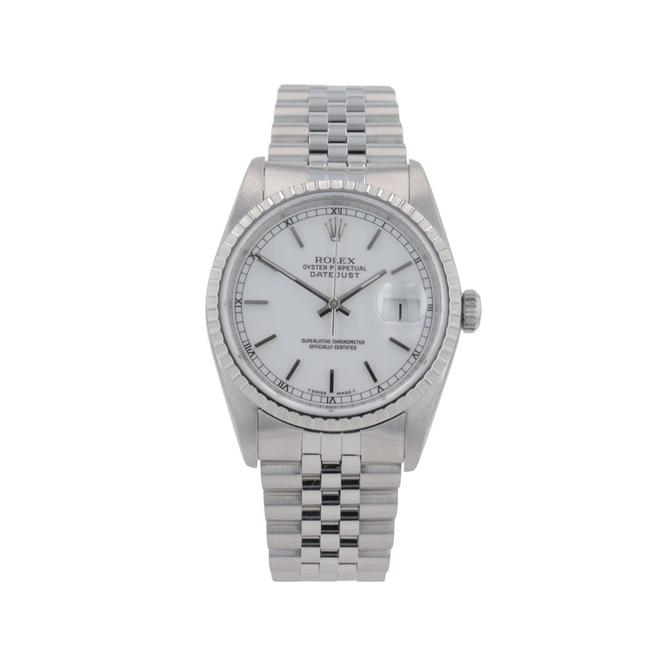 Rolex Datejust Pre Owned Watch Ref 16220