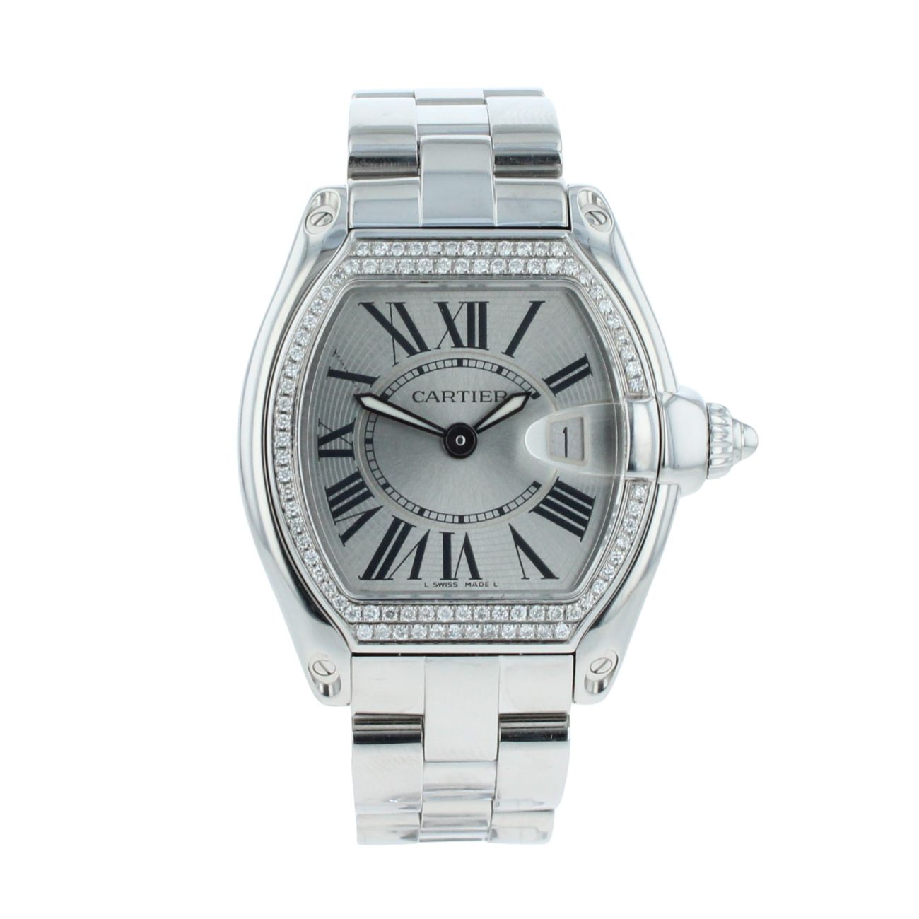 Cartier Custom Roadster Pre Owned Watch Ref 2675