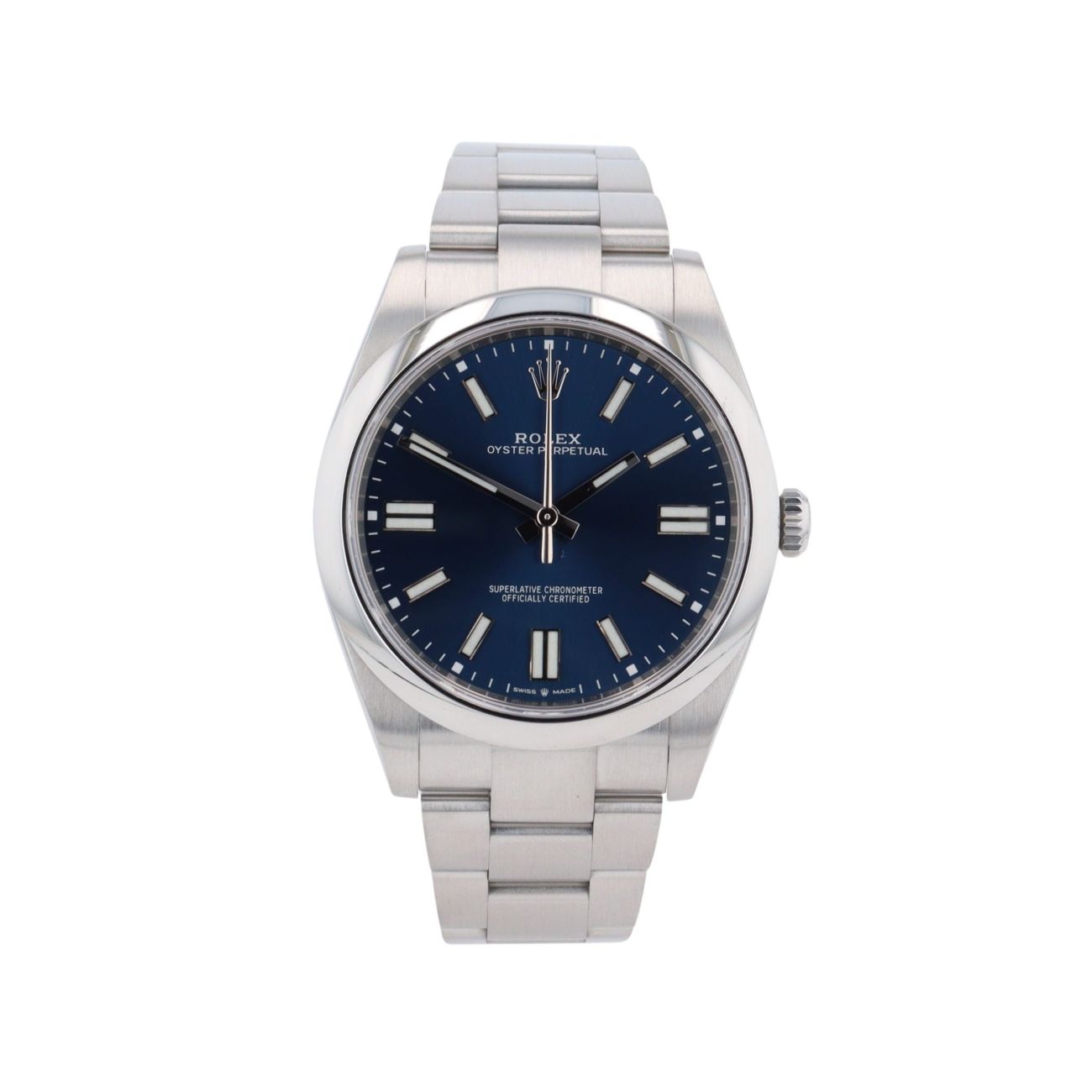 Rolex Oyster Perpetual Pre Owned Watch Ref 124300