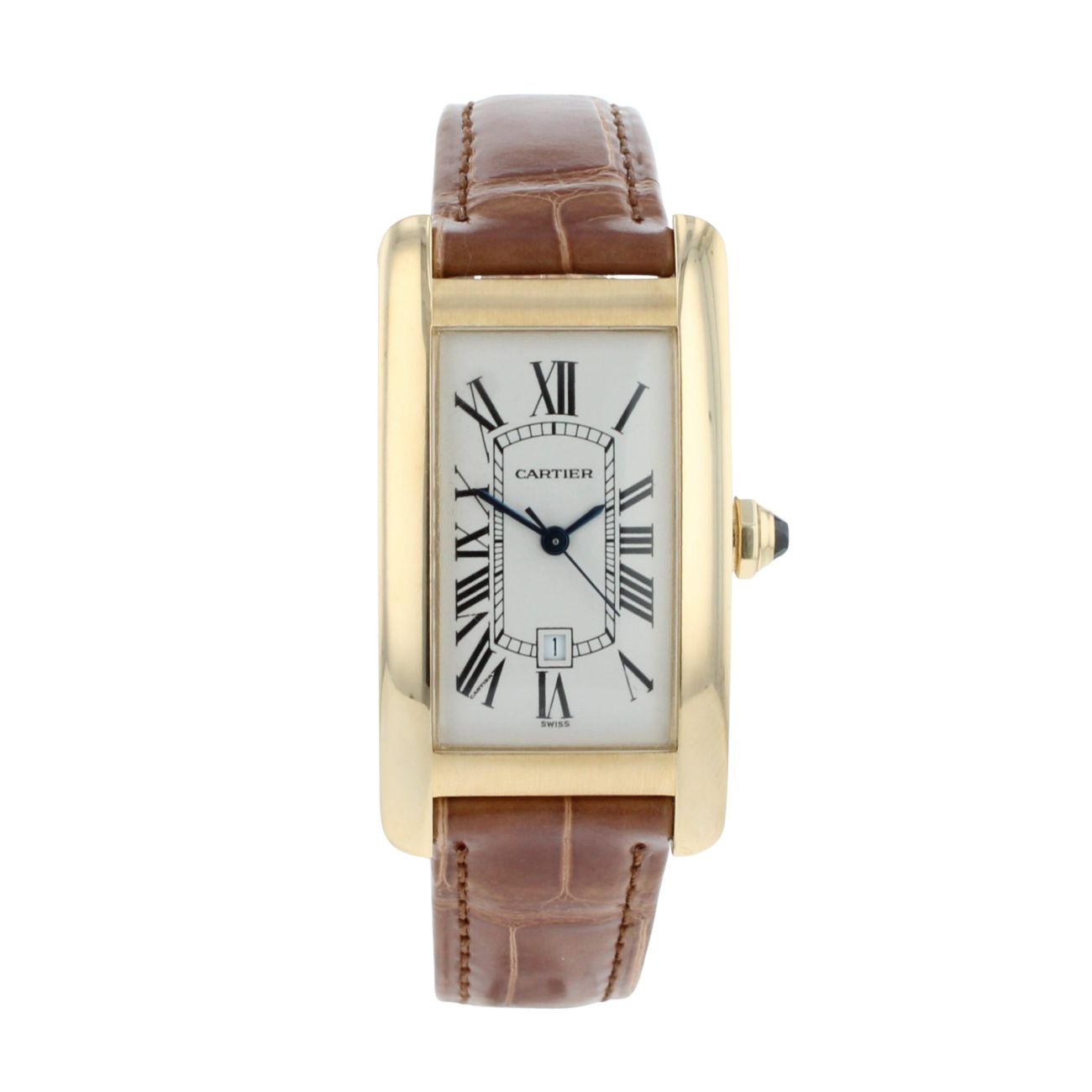 Cartier Tank Francaise Pre Owned Watch Ref 1725