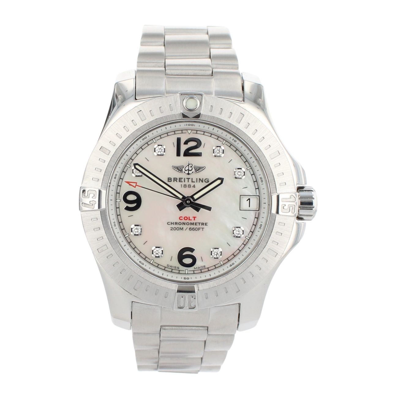 Breitling Colt Pre Owned Watch Ref A74389