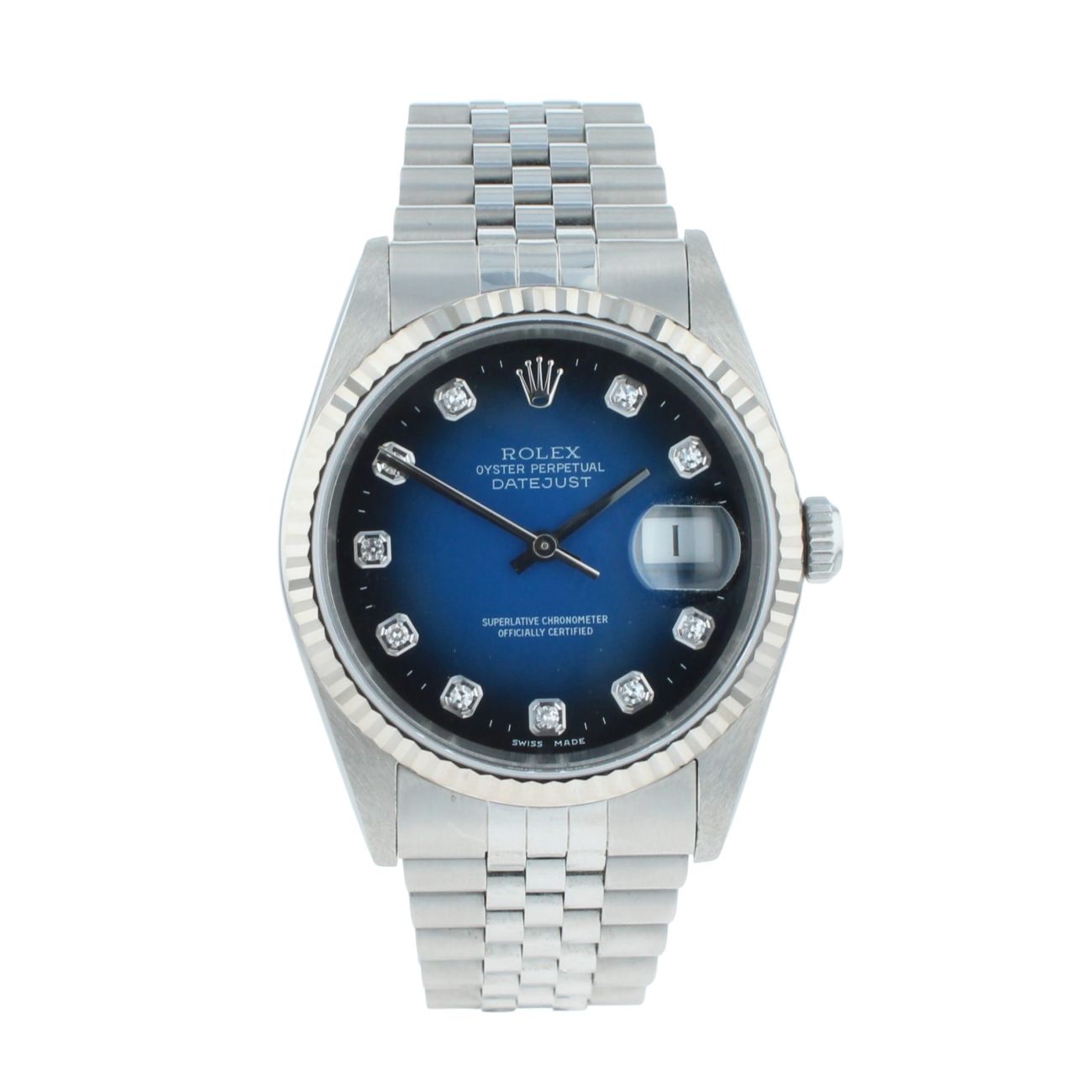 Rolex Datejust Pre Owned Watch Ref 16234