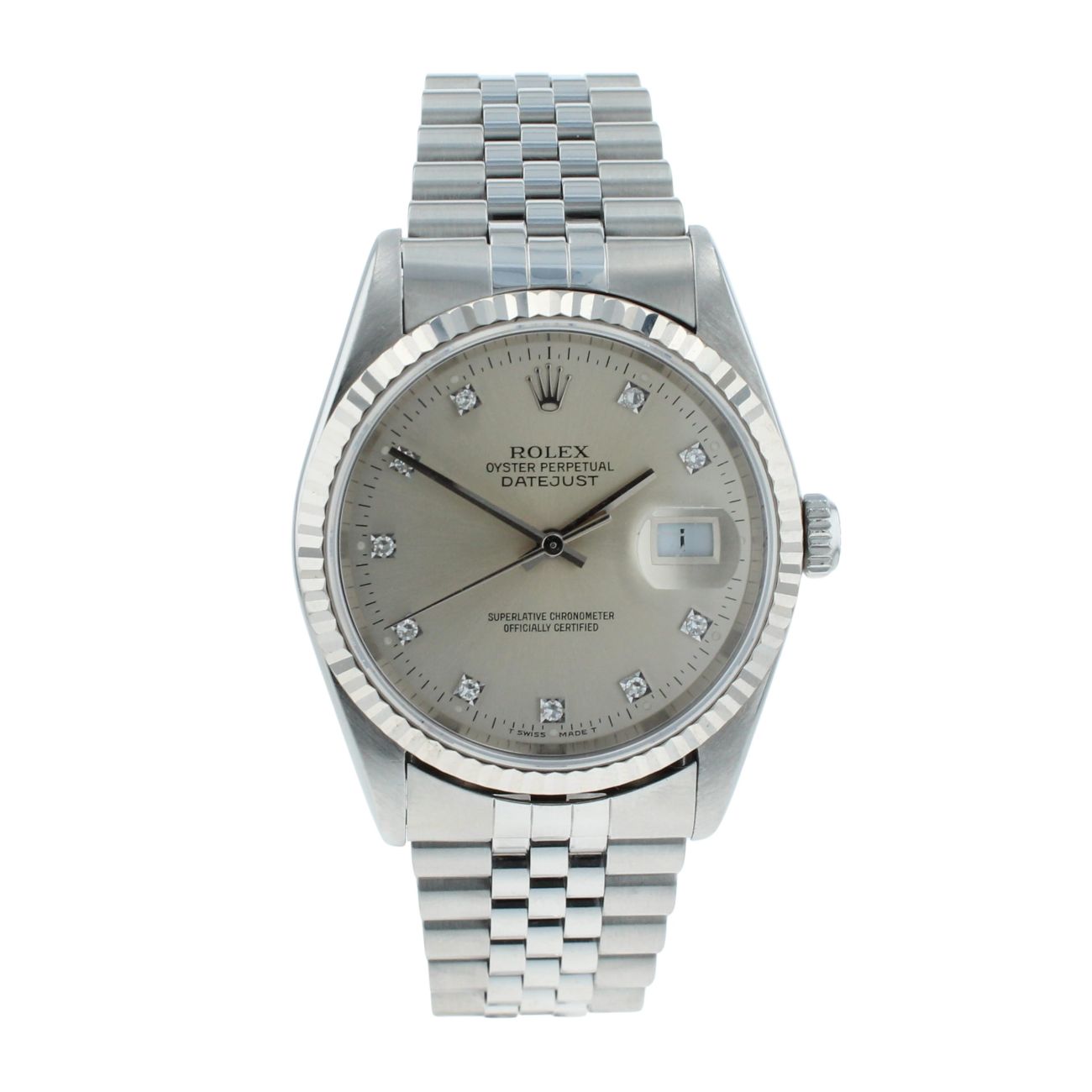 Rolex Datejust Pre Owned Watch Ref 16234